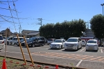 鷲宮神社 駐車場停められる台数の様子