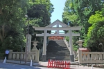 日枝神社 神門の様子