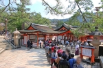 厳島神社 社殿入口の様子