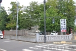 清瀬日枝神社・水天宮 道路沿いの同神社案内大看板の様子