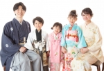 七五三 家族写真